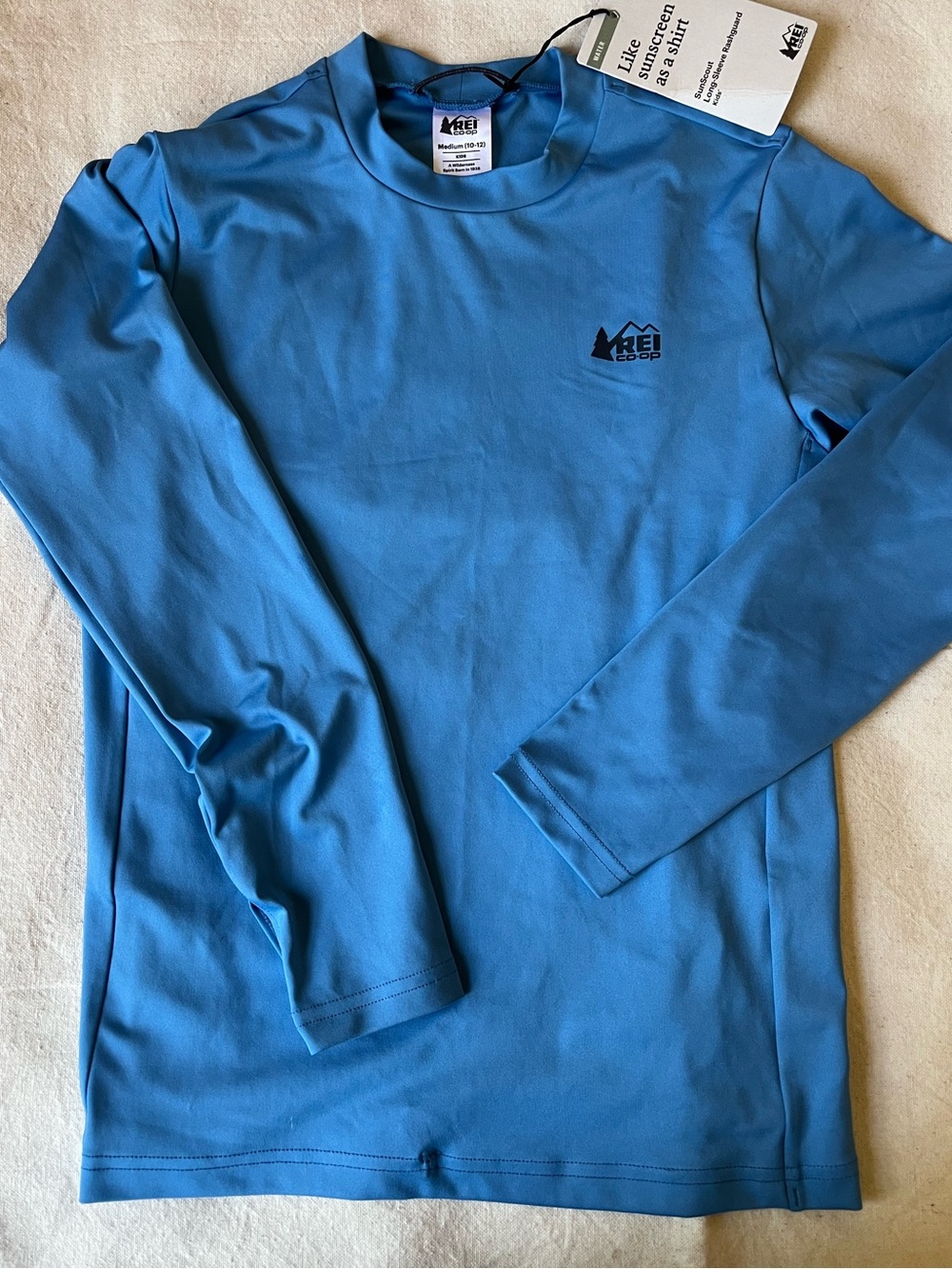 NWT REI kids' rashguard 10-12